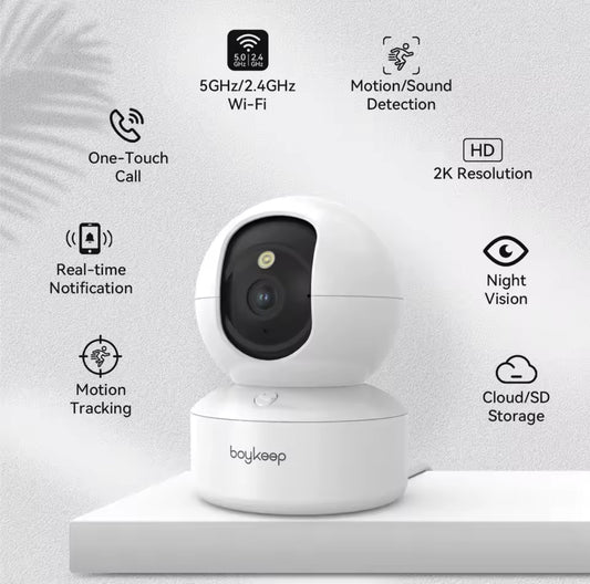 Indoor and outdoor security camera